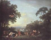 Francesco Zuccarelli Landscape with the Rape of Europa (nn03) painting